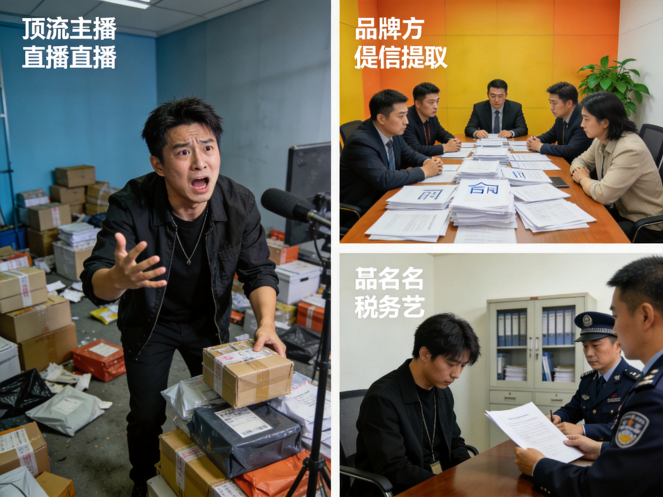 顶流主播带货翻车现场